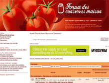 Tablet Screenshot of conserves-maison.com